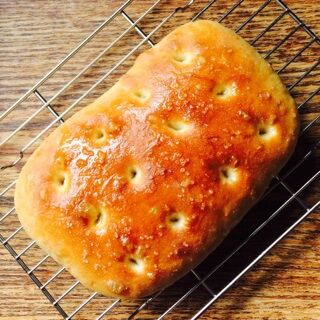 基本のフォカッチャ　池田愛実　レシピ　こねずにできる