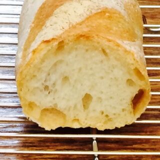 基本のバゲット 藤田千秋 レシピ こねない  パン