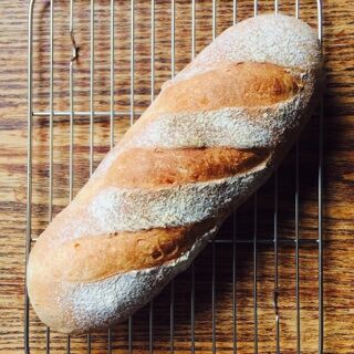 基本のバゲット 藤田千秋 レシピ こねない  パン