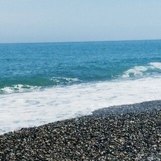 ヒスイ海岸　新潟県糸魚川市　日本海