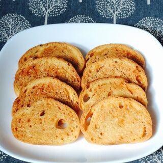 なかしましほ　ラスク　バター＆しょうが　おやつですよ　レシピ