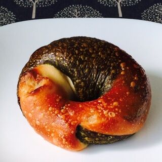 抹茶マーブル甘納豆　まっちゃ インディゴベーグルズ 新潟県 長岡市