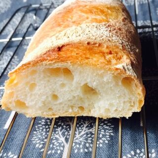 基本のバゲット 藤田千秋 レシピ こねない  パン