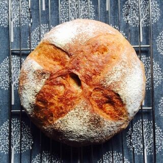 基本のカンパーニュ 藤田千秋 レシピ こねない バゲット パン