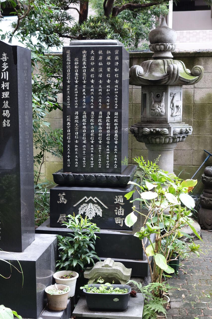 3226 蔦屋重三郎碑(台東区東浅草1-1-15・正法寺) : 本牧jack 3226 蔦屋重三郎碑(台東区東浅草1-1-15・正法寺) : 本牧jack