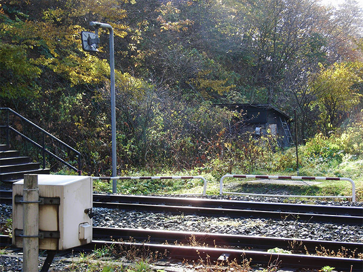 小幌駅　小屋