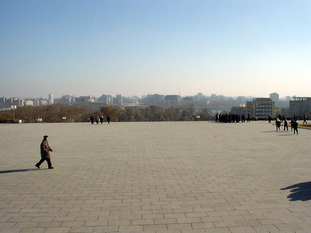 北朝鮮観光　平壌市内