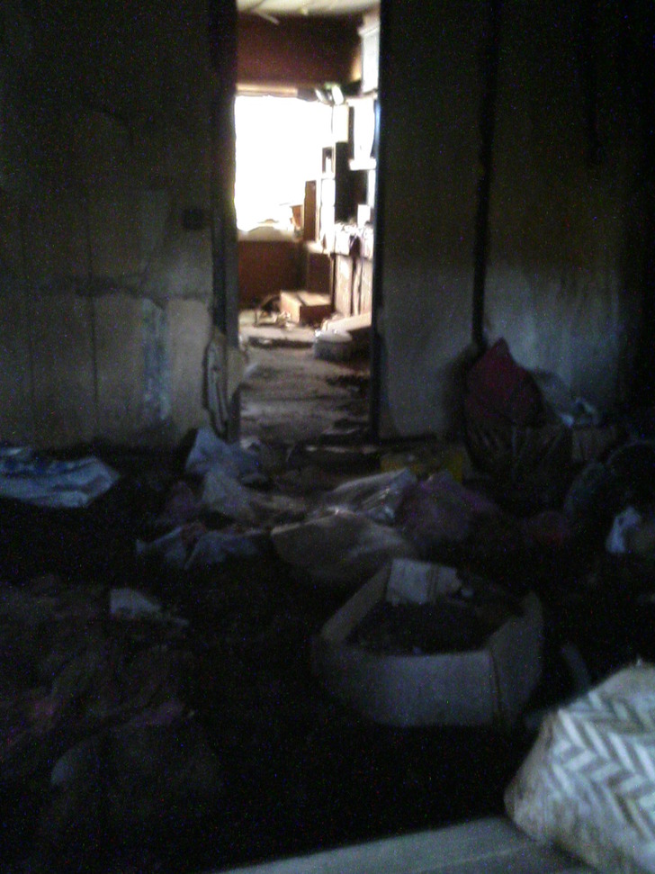 部屋中