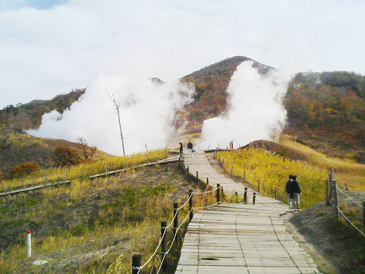 洞爺湖遺構 賑わい