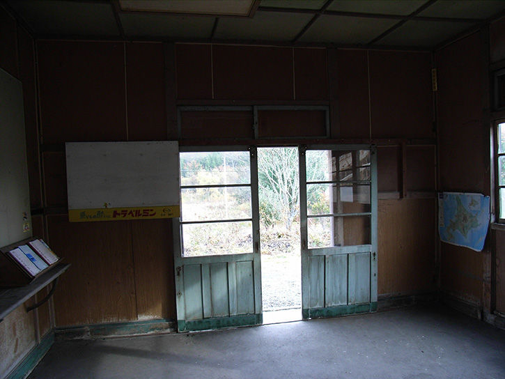 上厚内駅 戸口