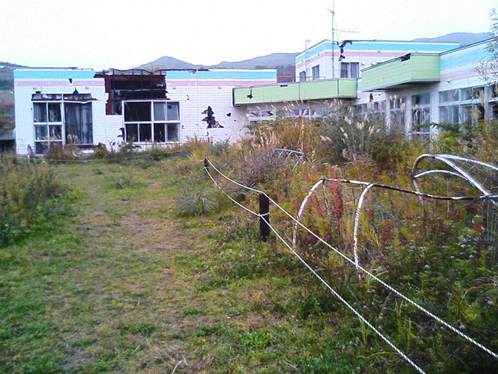 洞爺湖幼稚園 庭と畑