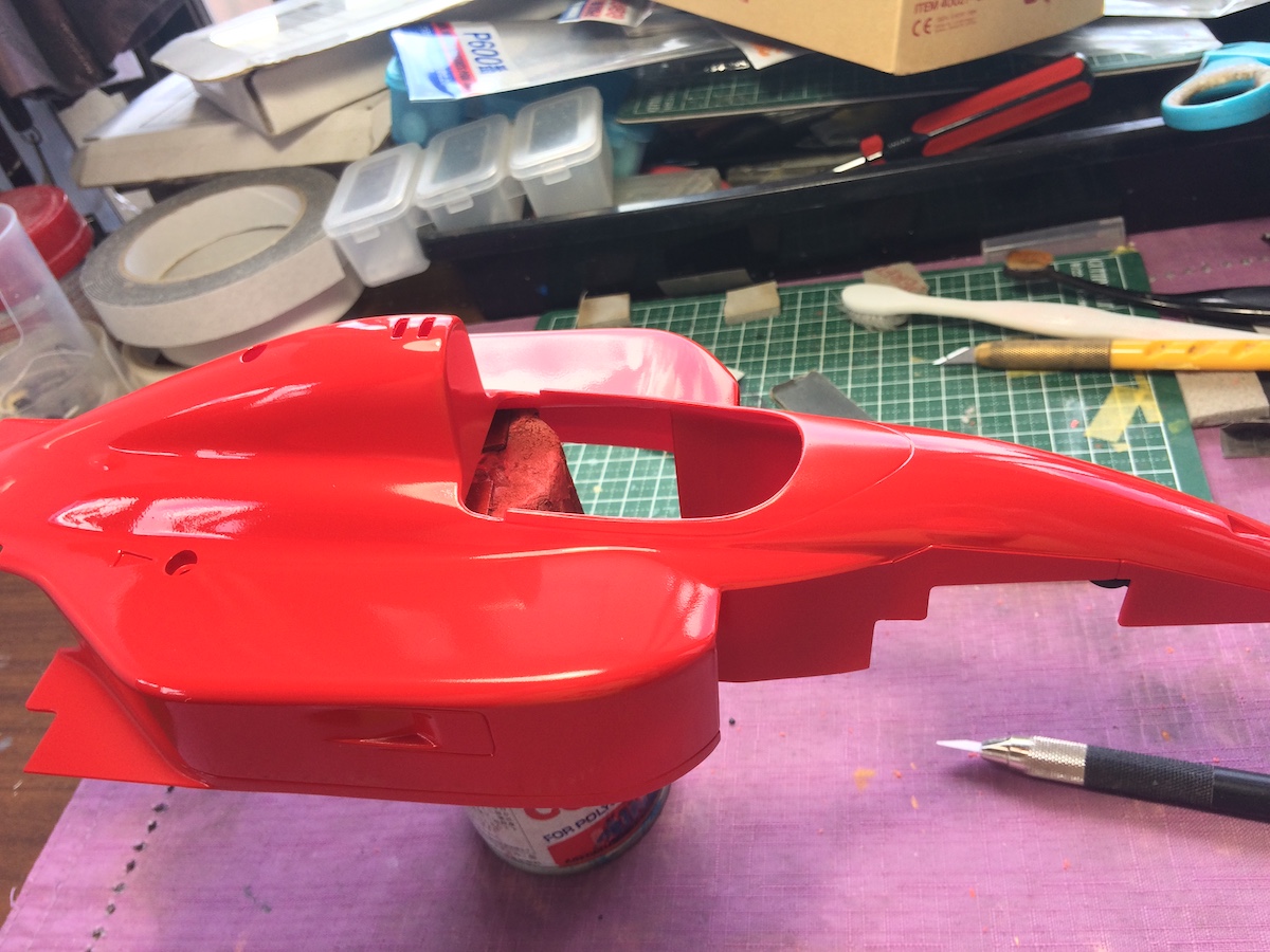 タミヤ 1/14R/Cカー タムテック用スペアボディ フェラーリ643