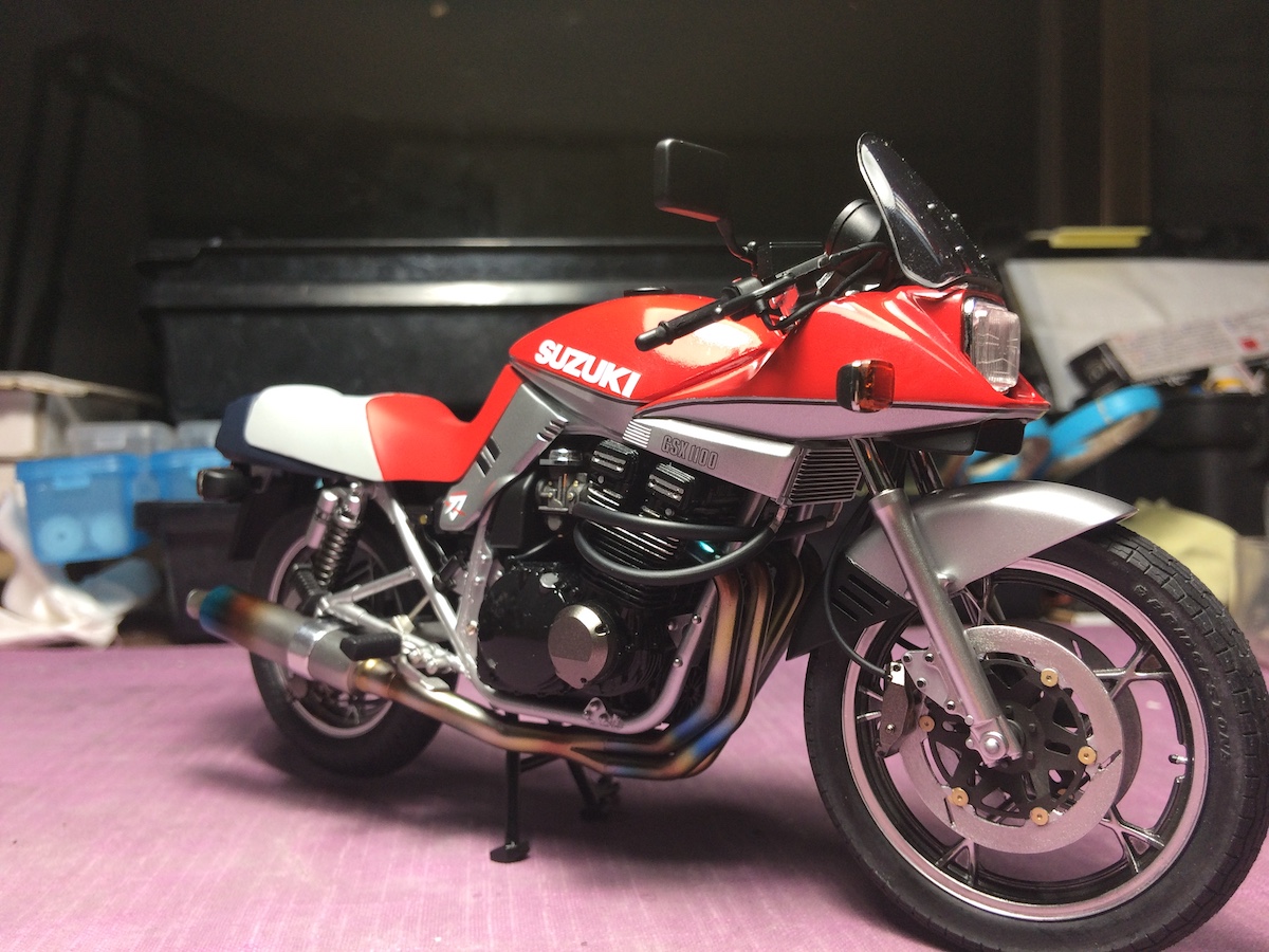 タミヤ 1/12 スズキ GSX1100Sカタナ&カタナカスタムチューン タミヤ 1/12 スズキ GSX1100Sカタナ&カタナカスタムチューン