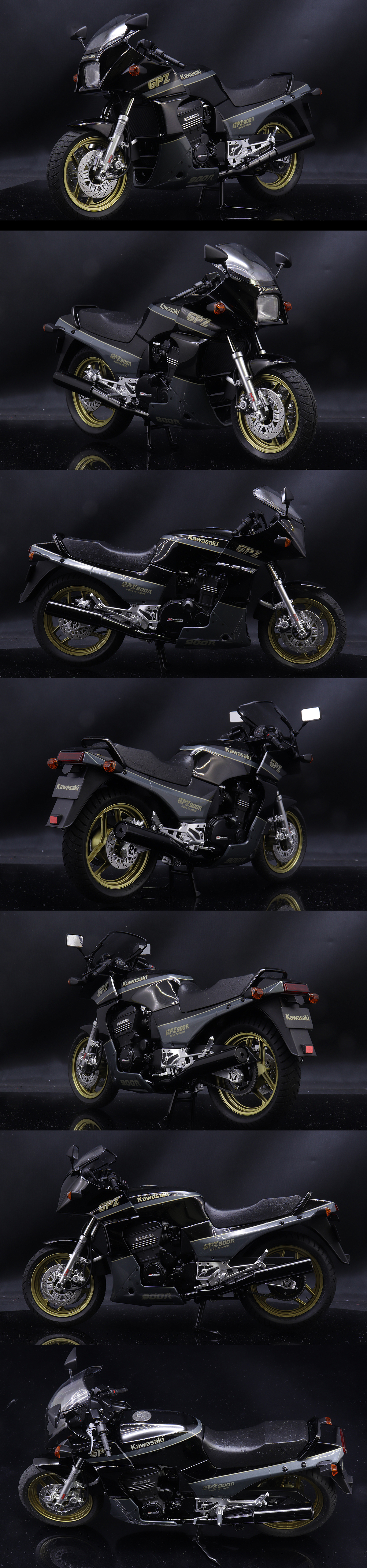 アオシマ 1/12 カワサキGPZ900R ニンジャ A6 輸出仕様 : 〜hontepetaの