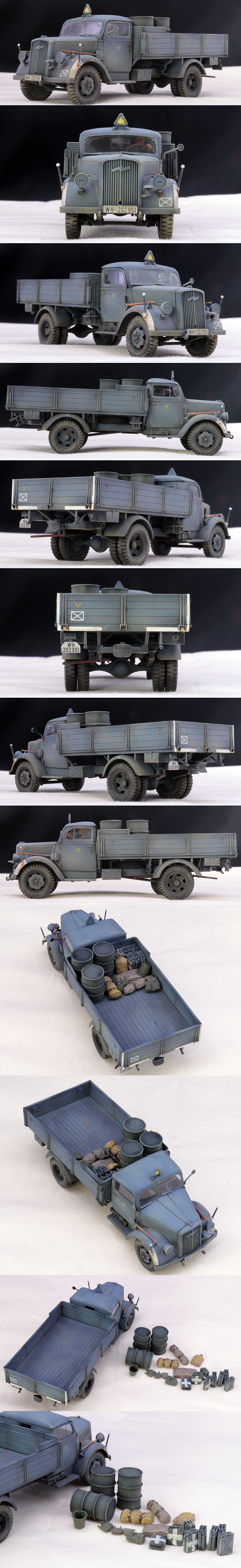 タミヤ 1/48 ドイツ 3トン4×2カーゴトラック : 〜hontepetaのお洒落 