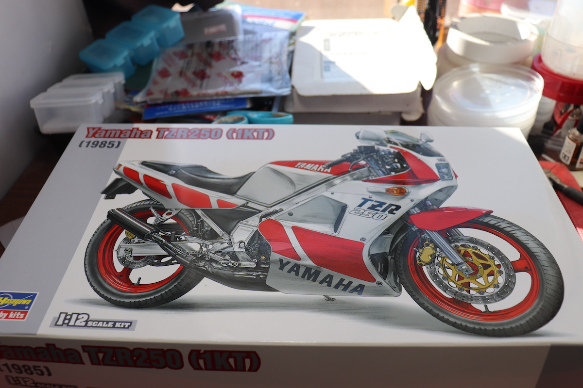 ハセガワ1/12 ヤマハTZR250（1KT) : 〜hontepetaのお洒落手芸〜りーりあん 
