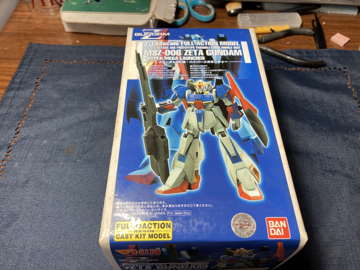 B-CLUB 1/144 ZガンダムGK版・ハイパーメガランチャー B-CLUB 1/144 ZガンダムGK版・ハイパーメガランチャー