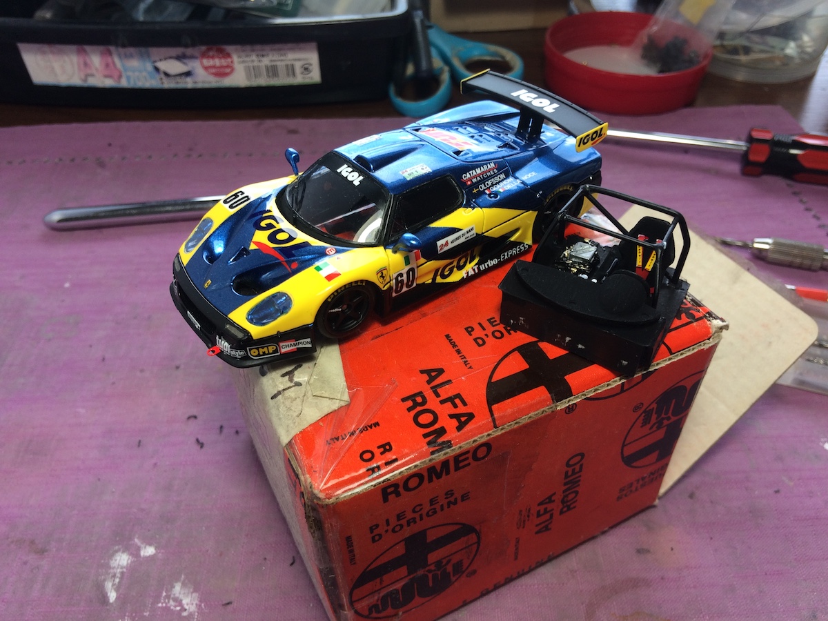 B.B.R 1/43 フェラーリF50 GT BPR TEST1996 : 〜hontepetaの