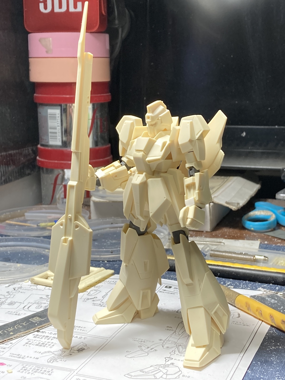 B-CLUB 1/144 ZガンダムGK版・ハイパーメガランチャー B-CLUB 1/144 ZガンダムGK版・ハイパーメガランチャー