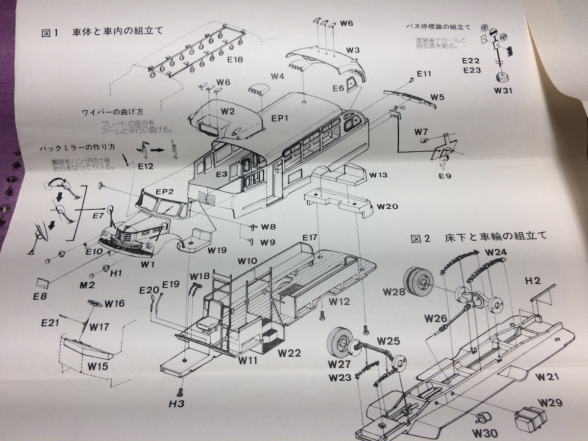 エコーモデル 1/80 いすゞBX41 ボンネットバス : 〜hontepetaの