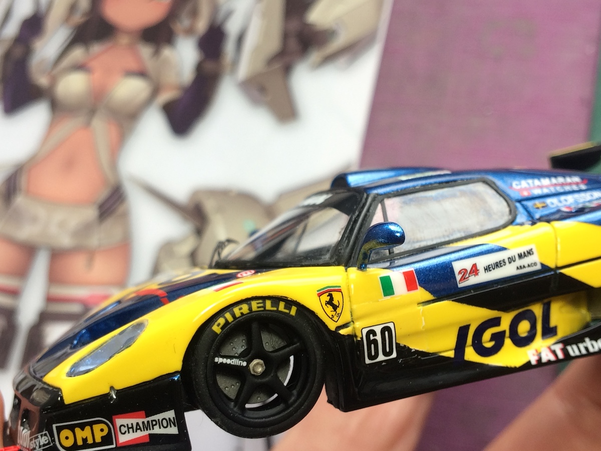 BBR 1/43 フェラーリ F50 MOTOR SERVICE MODENA 1999 レジン
