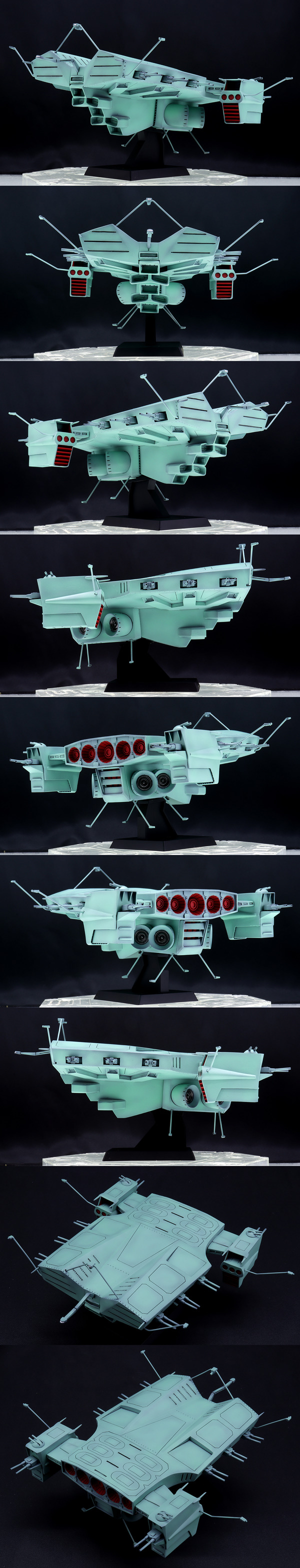 B-CLUB 1/3500 ジオン公国軍 ドロス級大型輸送空母 B-CLUB 1/3500 ジオン公国軍 ドロス級大型輸送空母