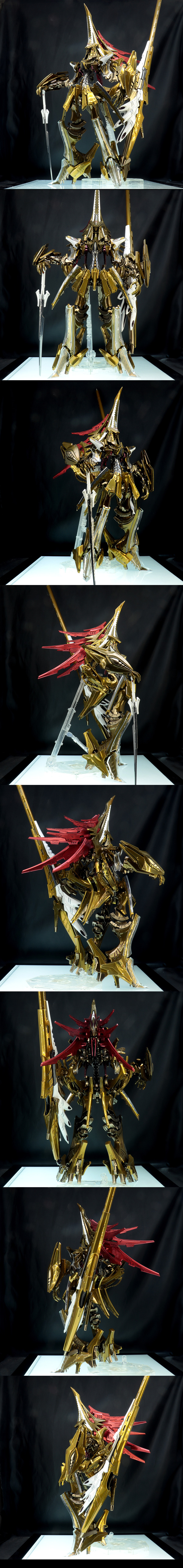 ボークス 1/72 帝騎マグナパレス ザ・ナイト・オブ・ゴールド