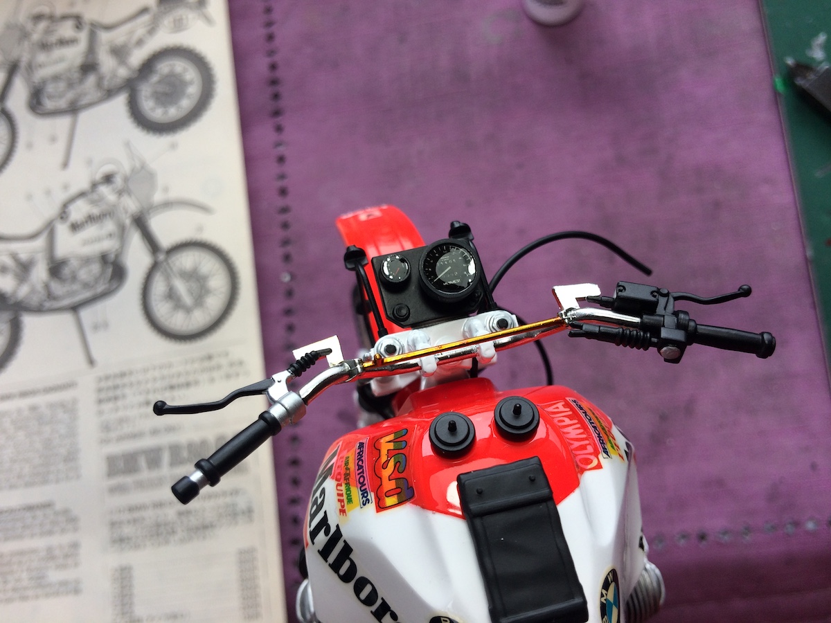 タミヤ 1/12 BMW R80G/S with パリダカライダー : 〜hontepetaの