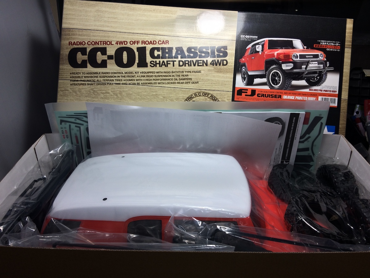 タミヤ 1/10 R/Cカー トヨタ FJクルーザー CC-01 : 〜hontepeta タミヤ 1/10 R/Cカー トヨタ FJクルーザー CC-01 : 〜hontepeta