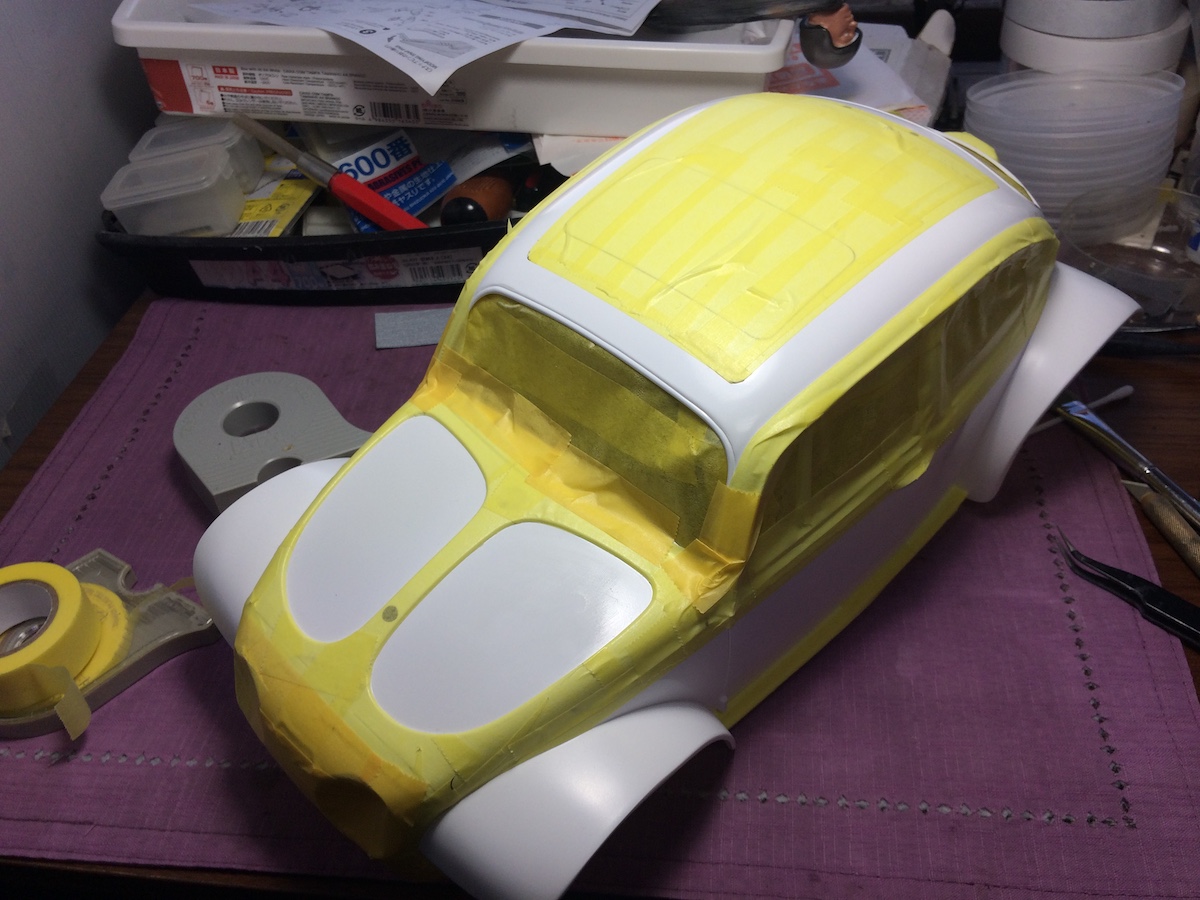 タミヤ 1/10 R/Cボディ ワーゲンオフローダー : 〜hontepetaの