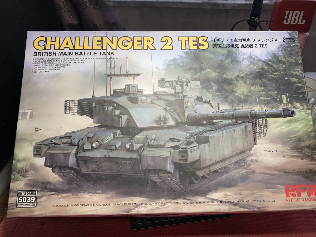 ライフィールドモデル チャレンジャー2 TES : 〜hontepetaの