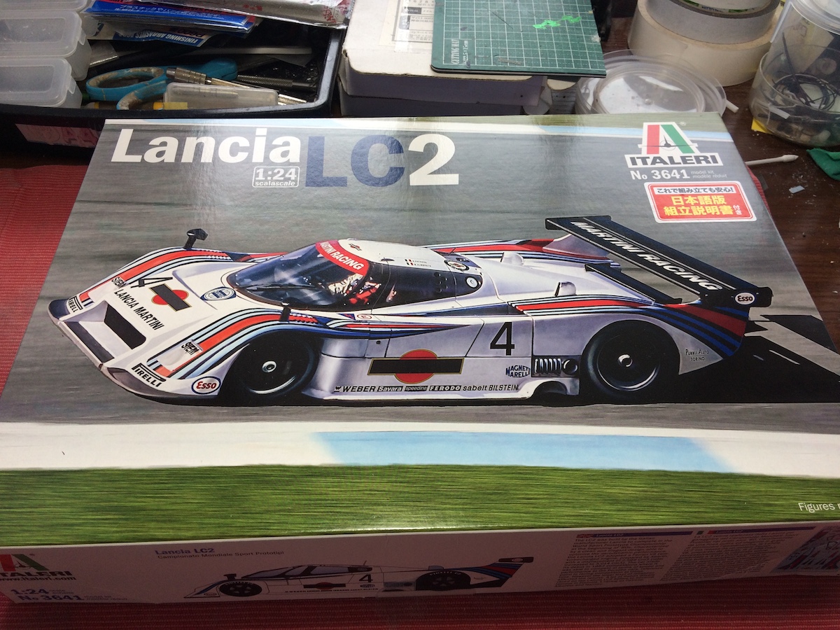 イタレリ 1/24 Lancia LC2 : 〜hontepetaのお洒落手芸〜りーりあん