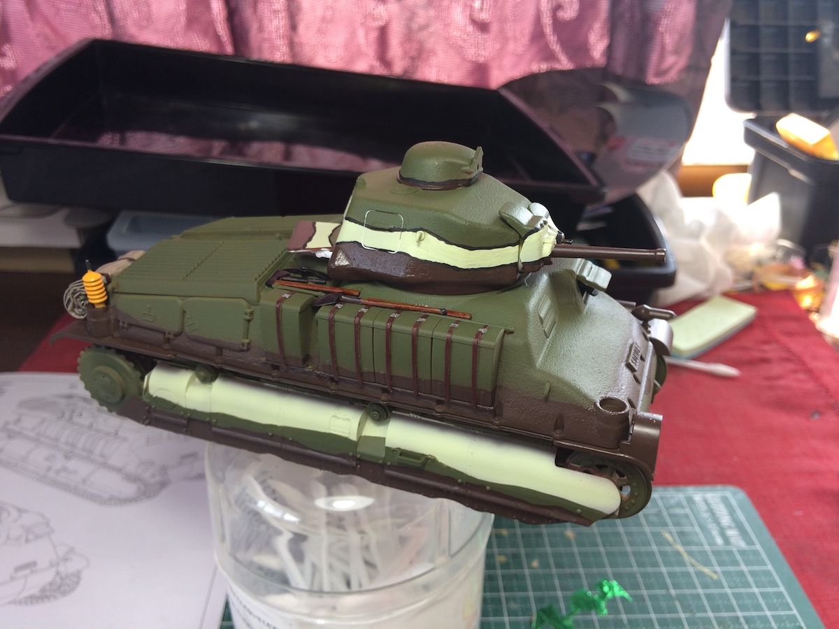 タミヤ 1/35 MMシリーズ フランス中戦車 ソミュア S35 タミヤ 1/35 MMシリーズ フランス中戦車 ソミュア S35