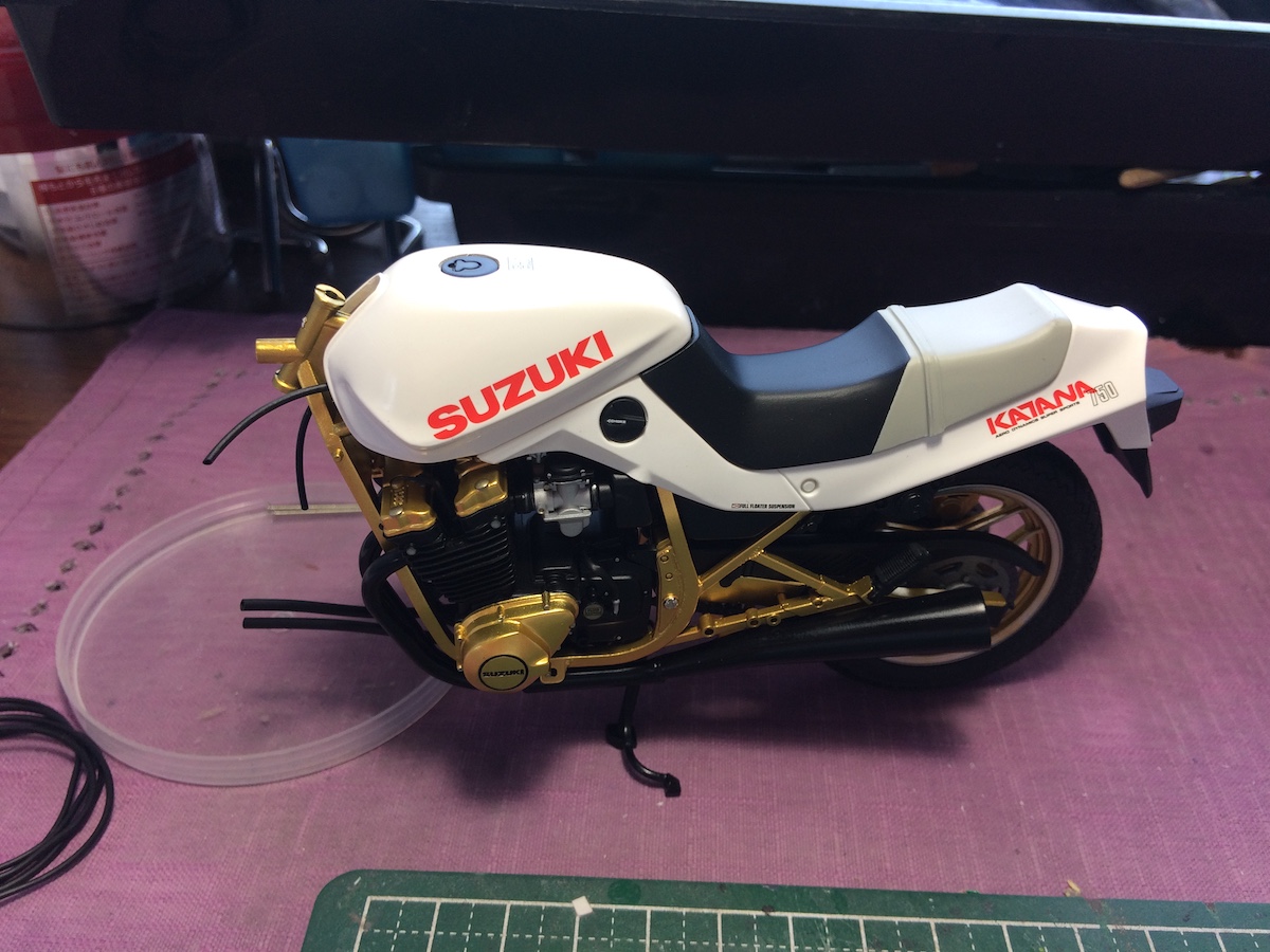 タミヤ 1/12 スズキGSX750S ニュー・カタナ : 〜hontepetaの タミヤ 1/12 スズキGSX750S ニュー・カタナ : 〜hontepetaの