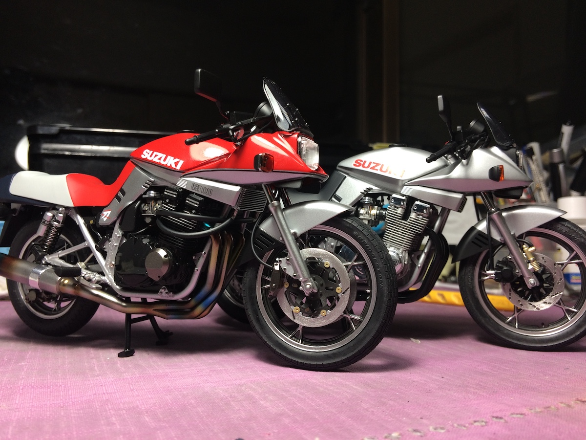 タミヤ 1/12 スズキ GSX1100Sカタナ&カタナカスタムチューン タミヤ 1/12 スズキ GSX1100Sカタナ&カタナカスタムチューン