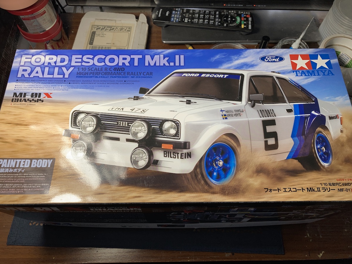 タミヤ 1/10 R/Cカー フォード エスコートMK.IIラリー タミヤ 1/10 R/Cカー フォード エスコートMK.IIラリー
