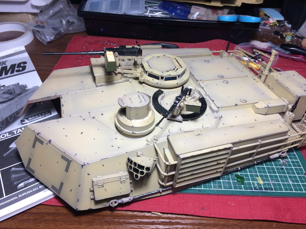 1/16RC アメリカ M1A2 エイブラムス戦車 フルオペレーション