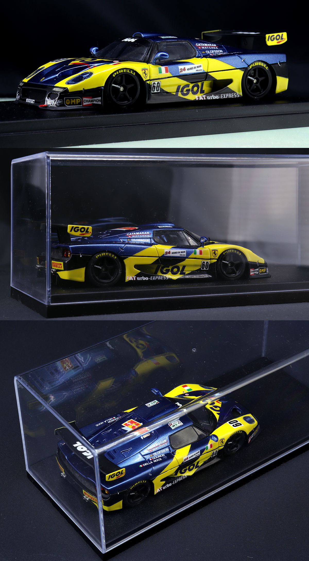 B.B.R 1/43 フェラーリF50 GT BPR TEST1996 : 〜hontepetaの