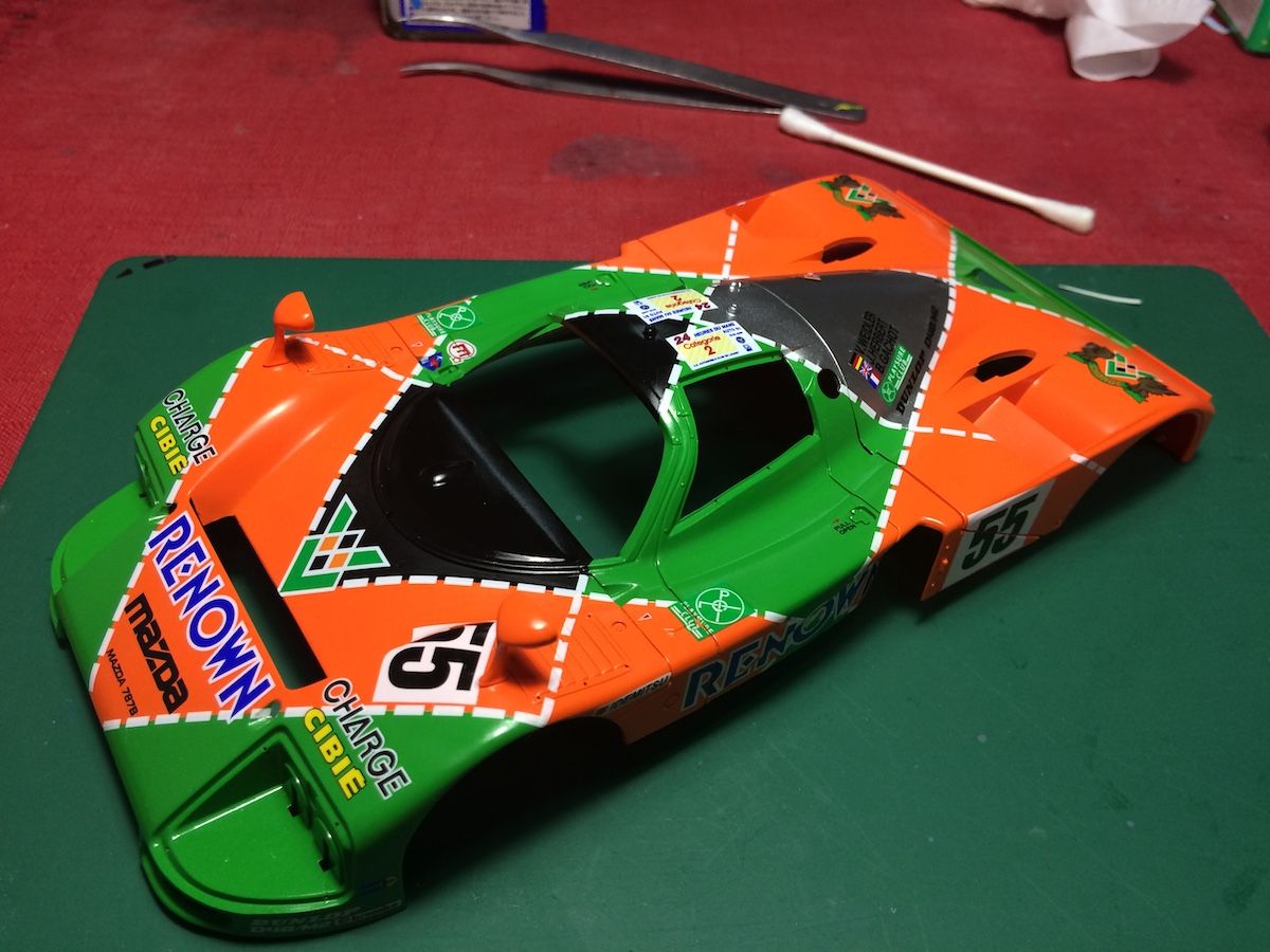 タミヤ 1/24 マツダ787B `91 ルマン優勝車 : 〜hontepetaの