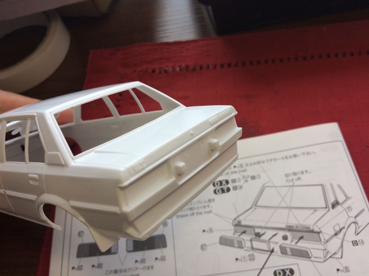 アオシマ 1/24 E70カローラDX`79 : 〜hontepetaのお洒落手芸 アオシマ 1/24 E70カローラDX`79 : 〜hontepetaのお洒落手芸