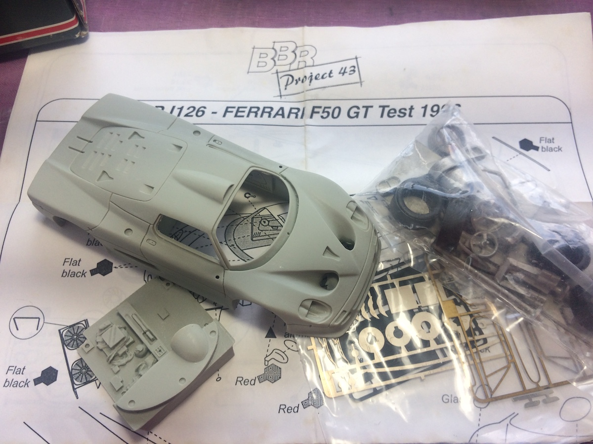 Amazon | 1/43 フェラーリ F50 GT BPRテスト 1996 | ミニカー