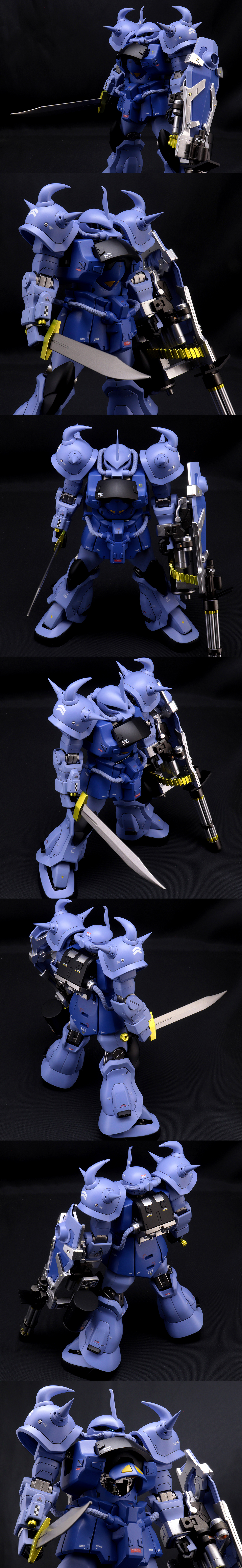 1/100　MGグフカスタム　塗装済み完成品