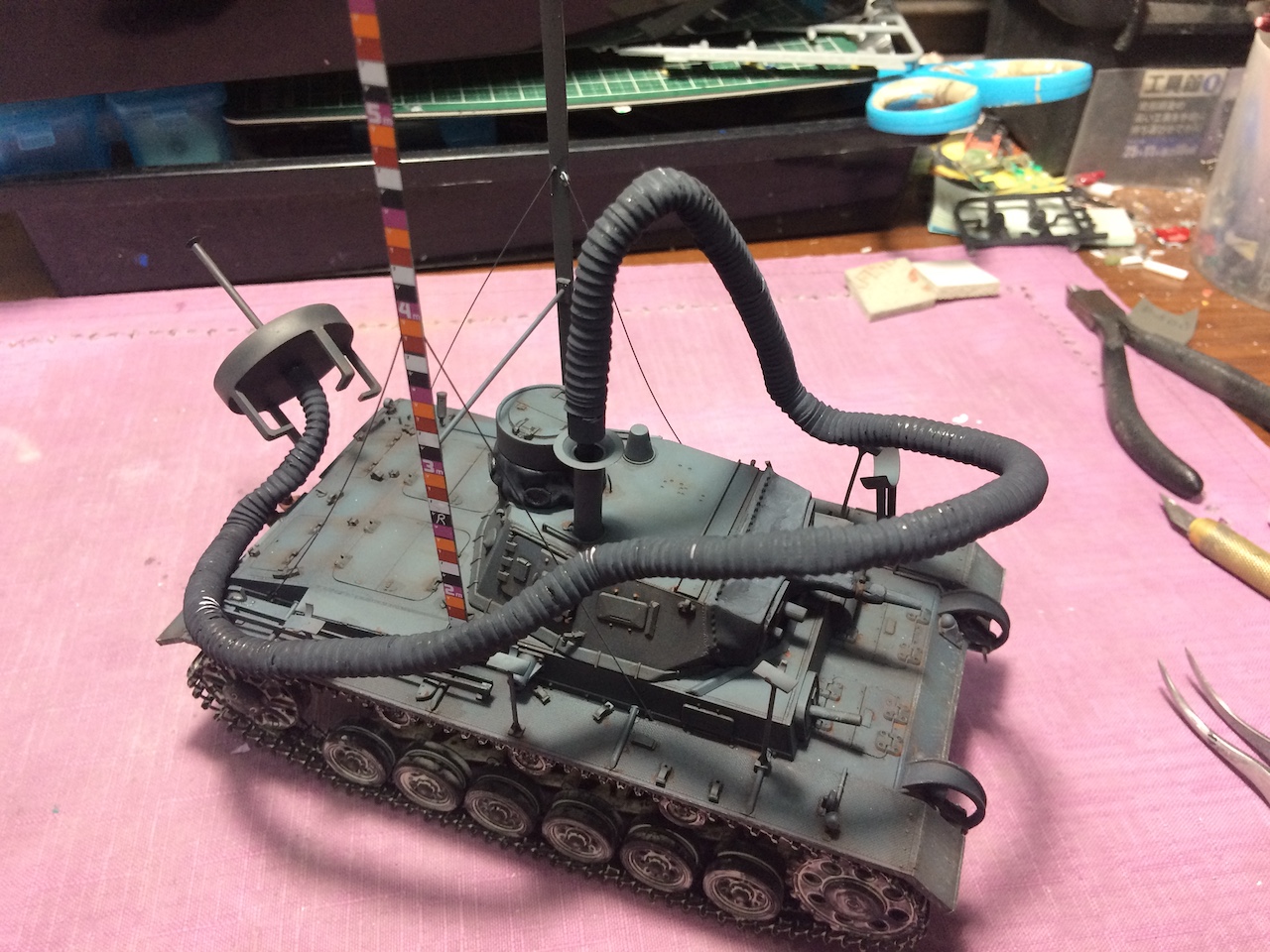 プラッツ ドラゴン 1/35 WW.II ドイツ軍 III号潜水戦車F型 