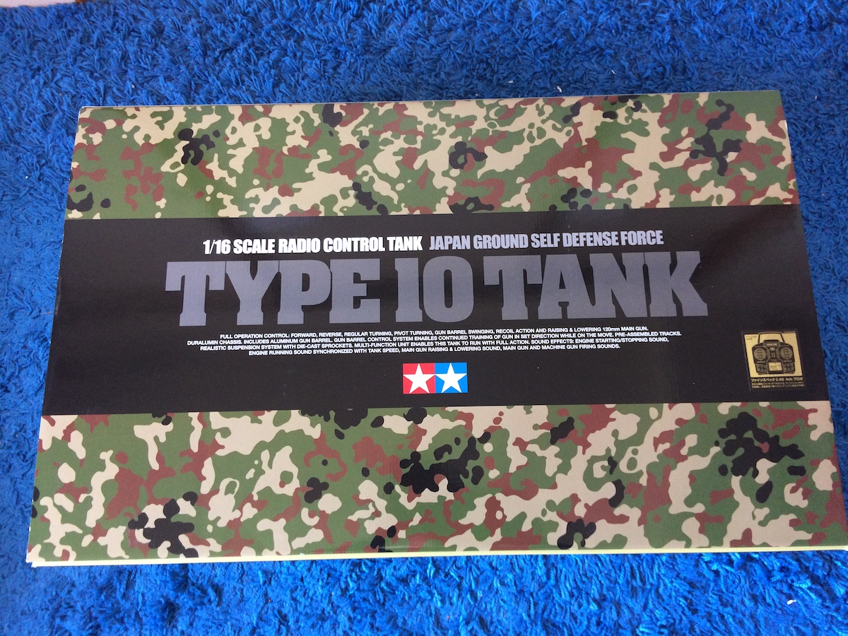 タミヤ 1/16RC 陸上自衛隊 10式戦車 フルオペレーション タミヤ 1/16RC 陸上自衛隊 10式戦車 フルオペレーション