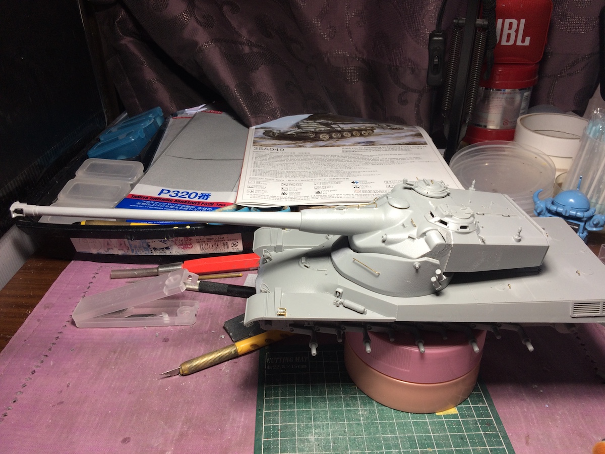 アミュージングホビー 1/35 フランス重戦車 AMX-50(B