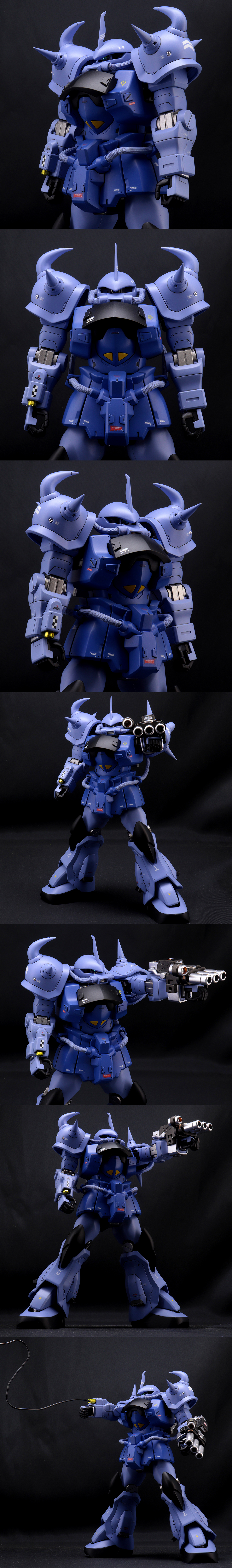 1/100　MGグフカスタム　塗装済み完成品