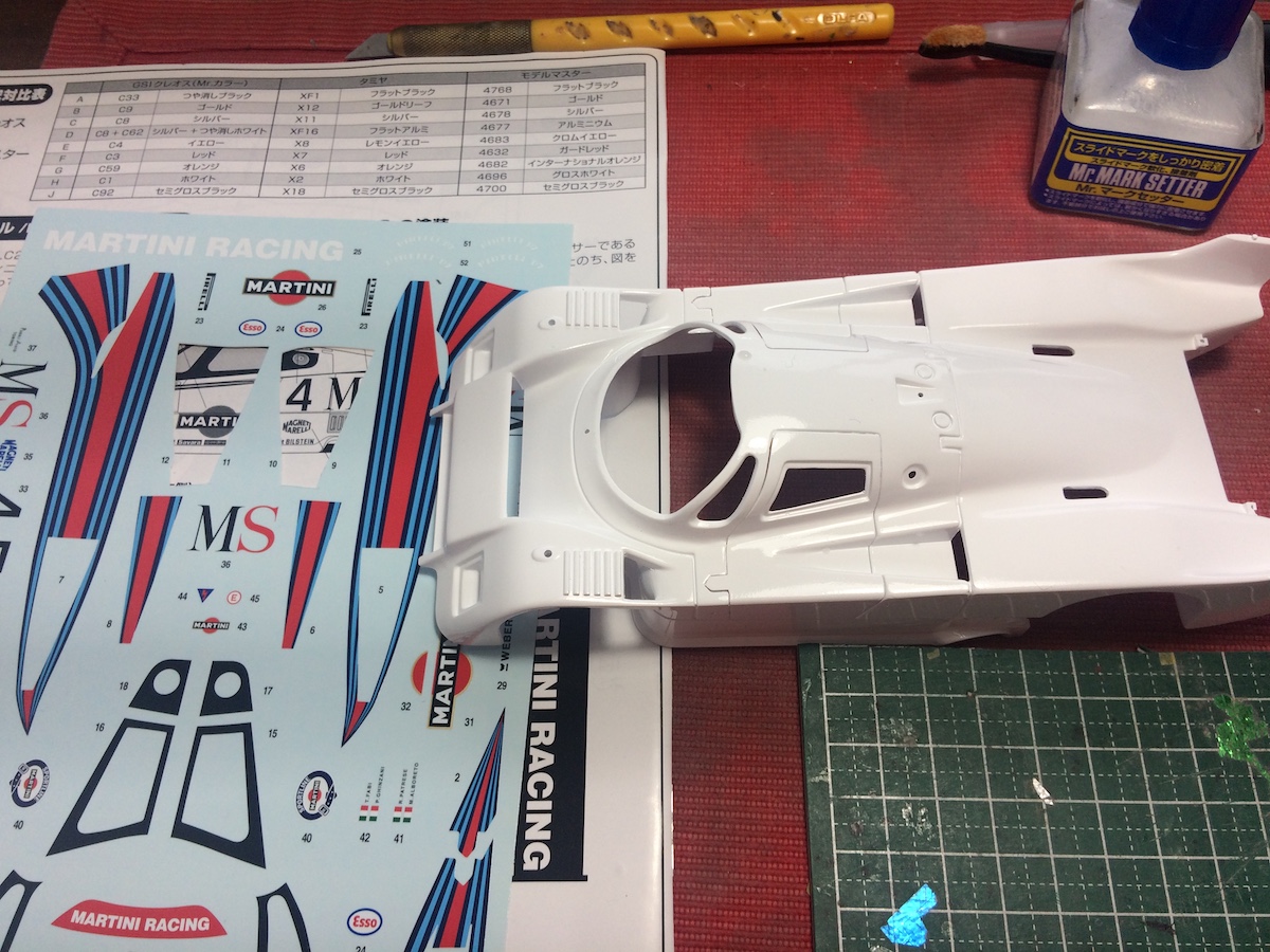 イタレリ 1/24 Lancia LC2 : 〜hontepetaのお洒落手芸〜りーりあん