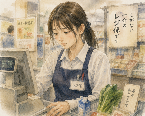 しがない一介のレジ係