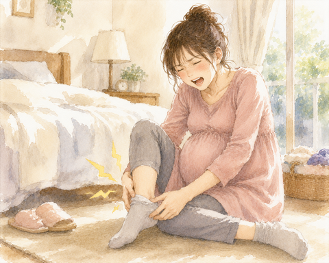 足がつる妊婦