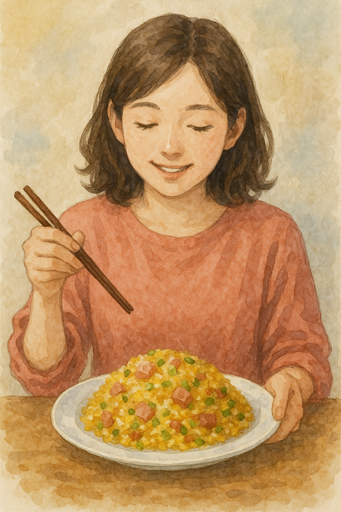 チャーハンいただきます